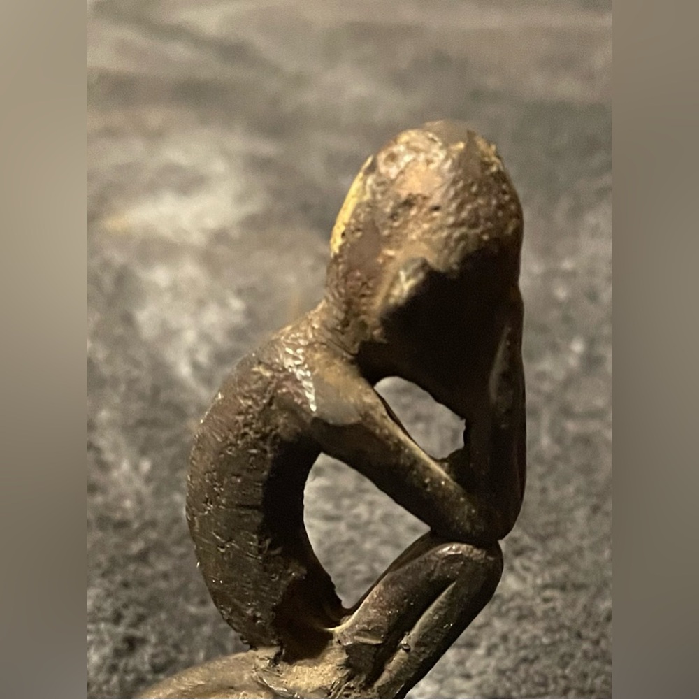 Handcrafted Metal Figurine 🇲🇱 Mali, Africa - Picture 2 of 3